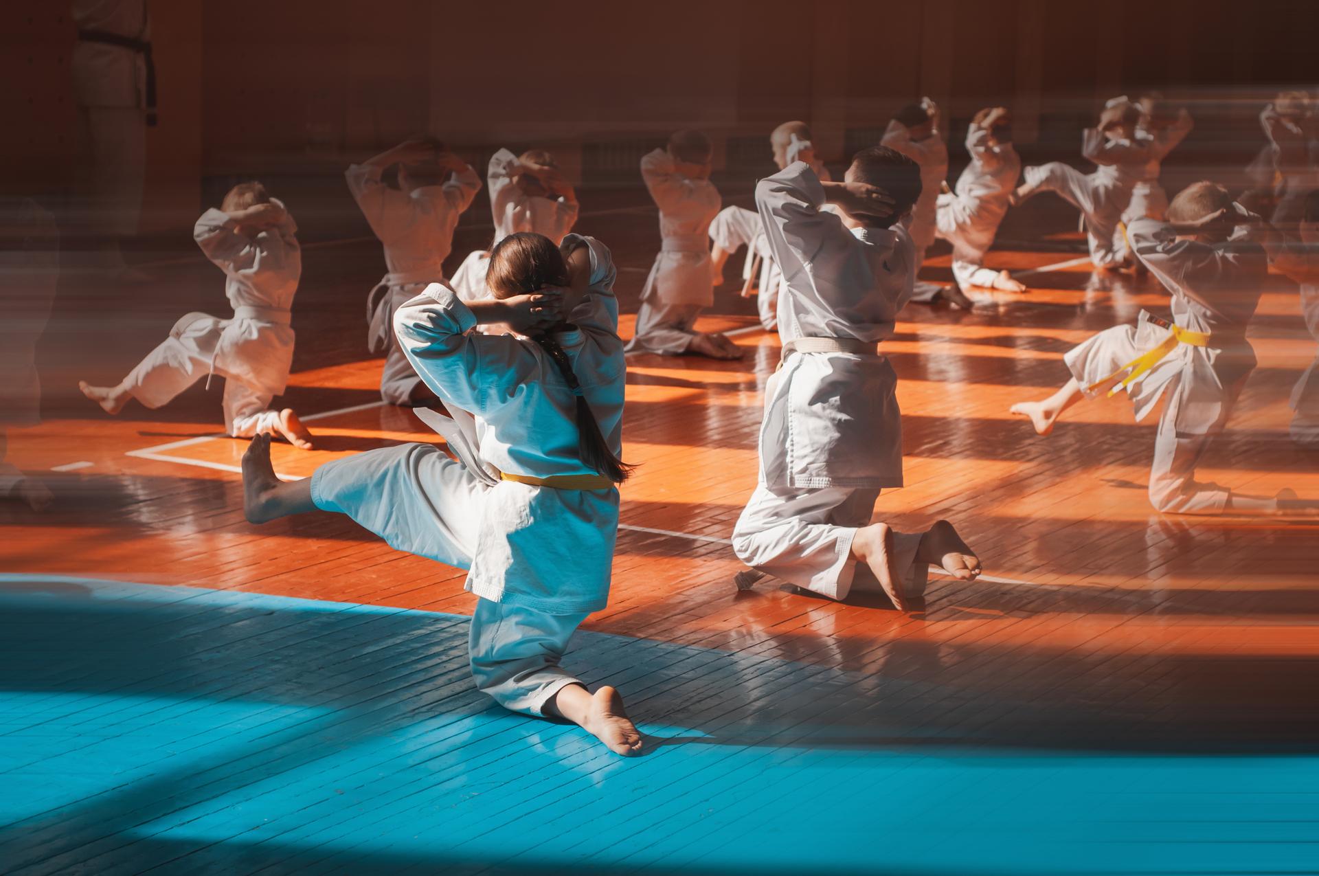 Unleash your inner warrior. Join karate class